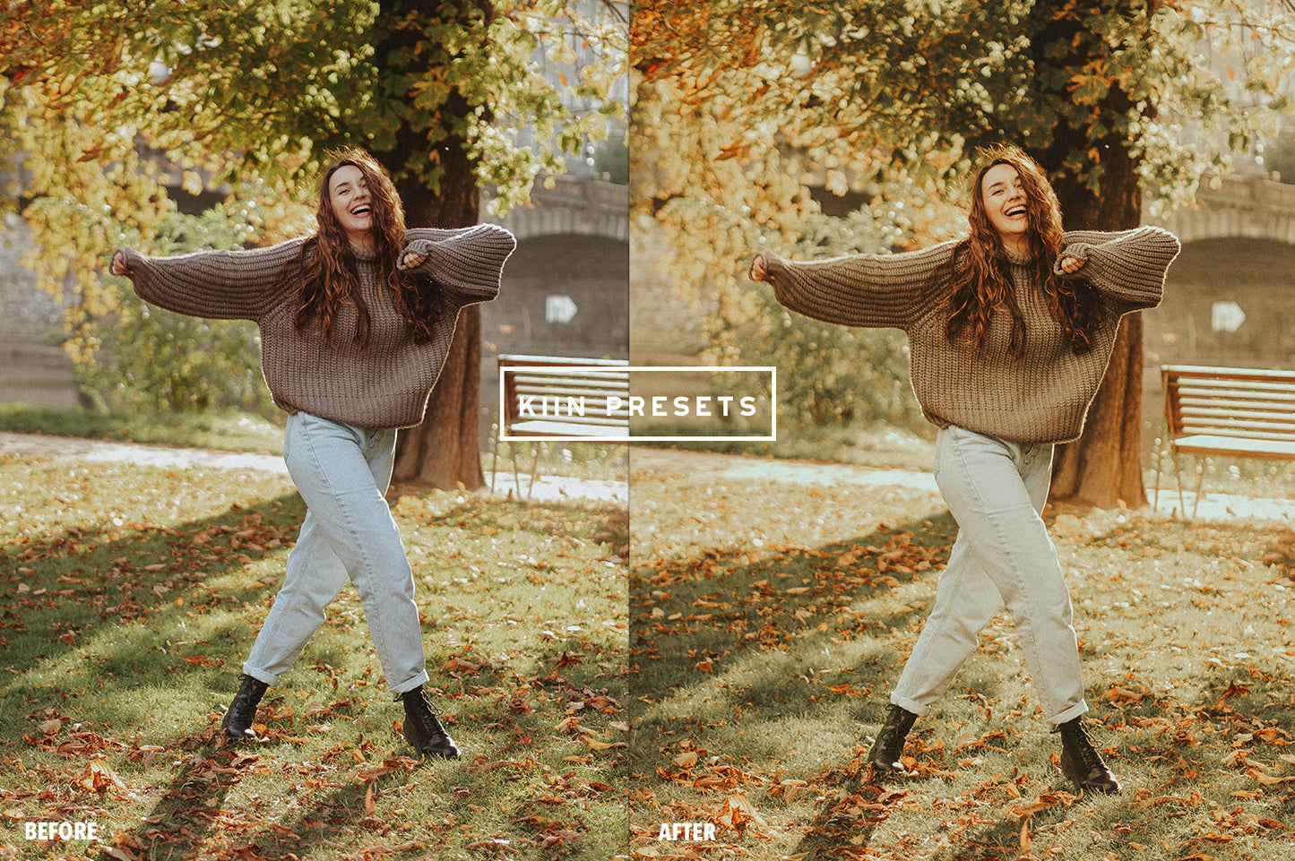 10 FALL FILM LIGHTROOM MOBILE & DESKTOP PRESETS