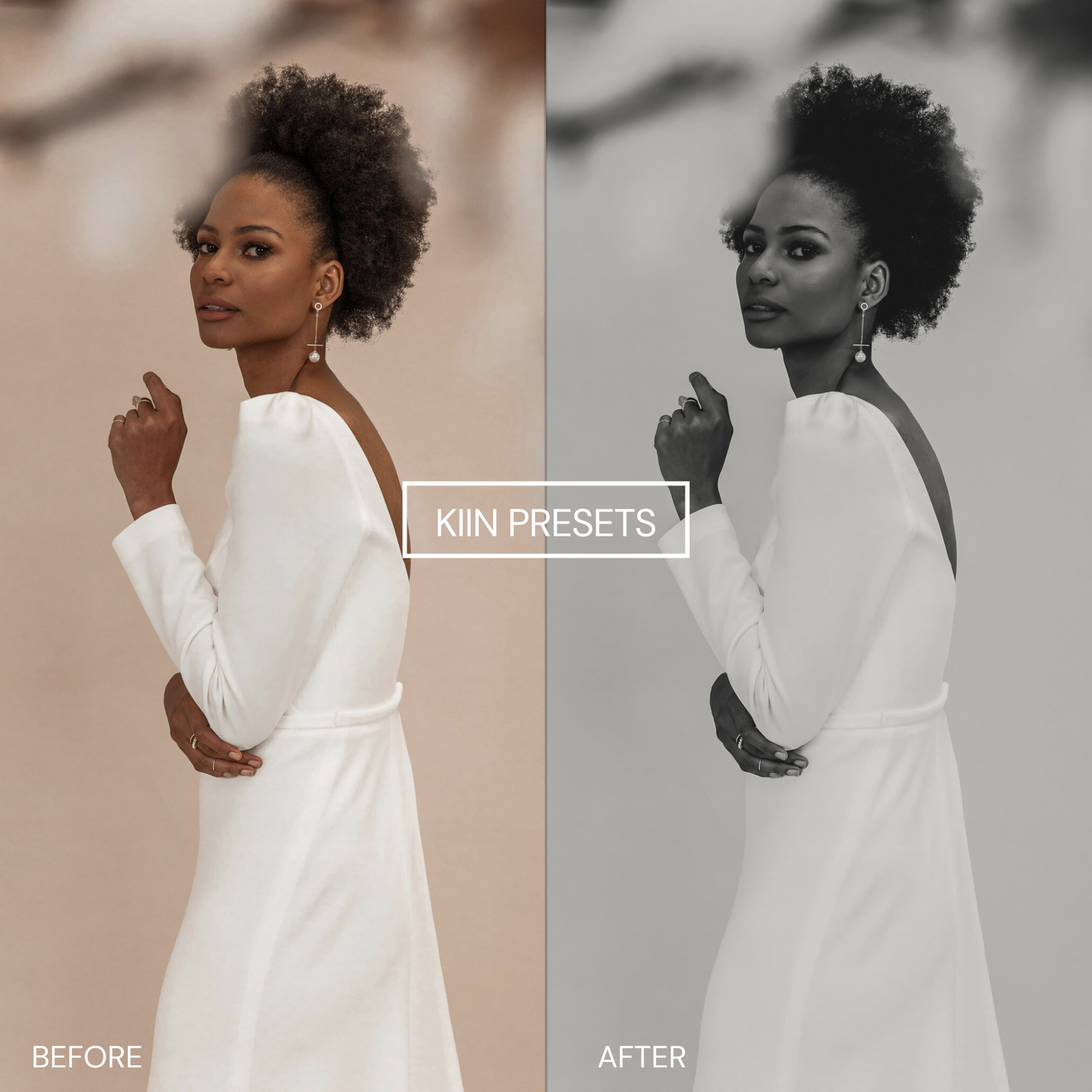 10 B&W Lightroom Presets - Mobile & Desktop