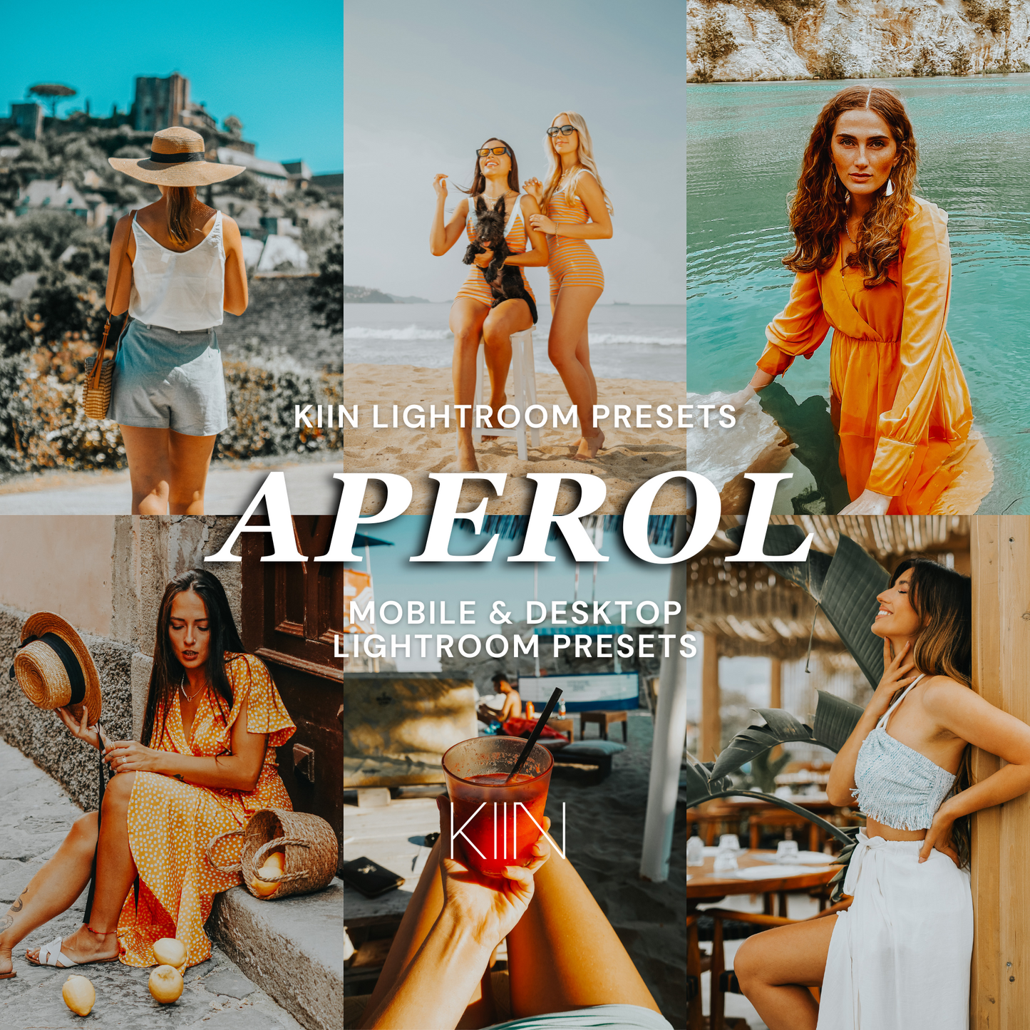 10 APEROL SPRITZ LIGHTROOM MOBILE & DESKTOP PRESETS