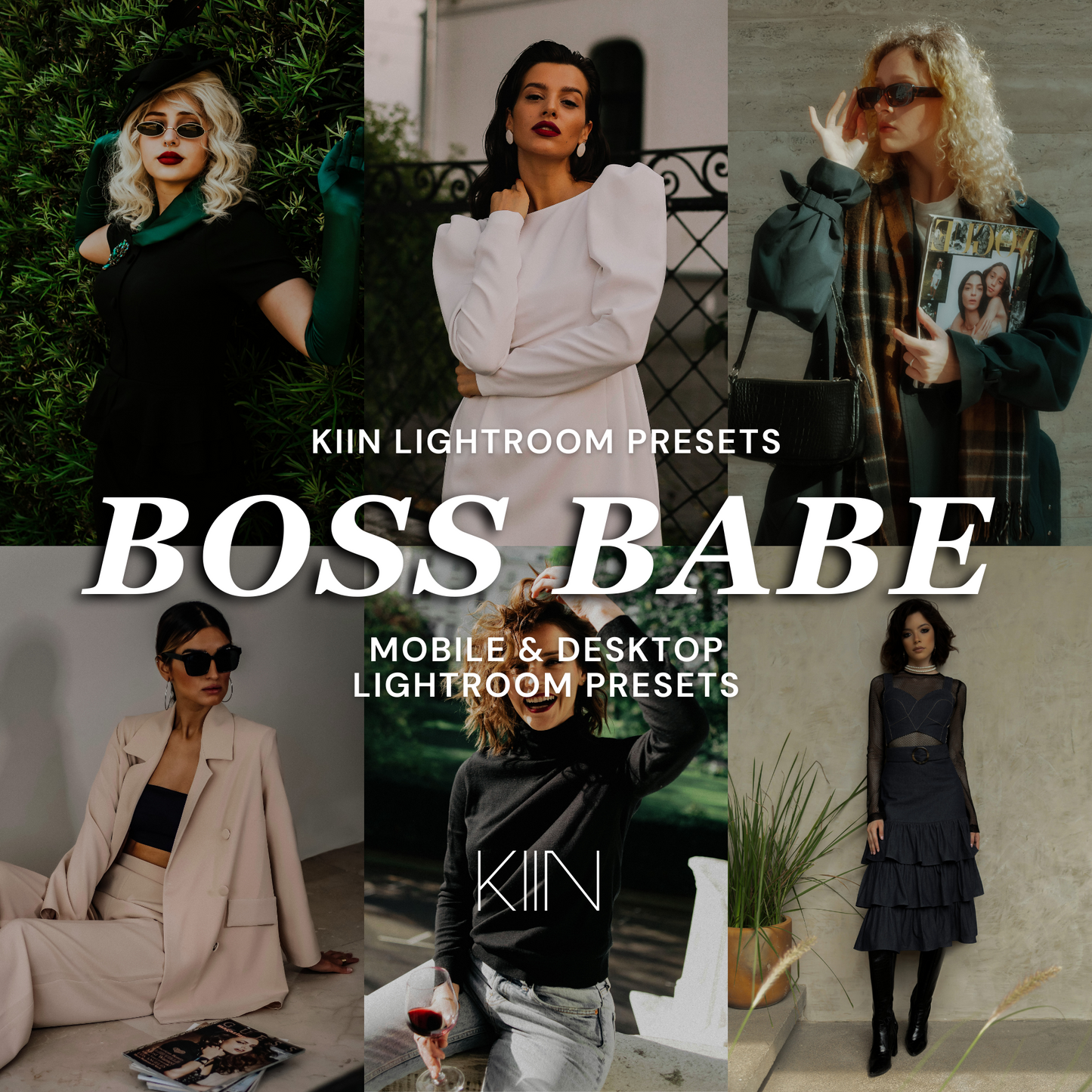 10 BOSS BABE LIGHTROOM MOBILE & DESKTOP PRESETS