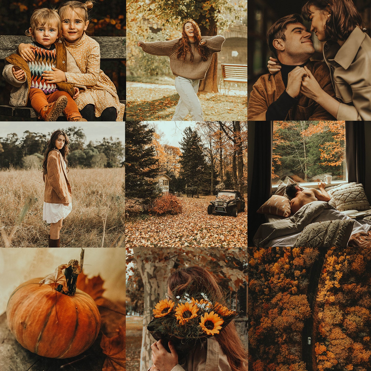 10 FALL FILM LIGHTROOM MOBILE & DESKTOP PRESETS