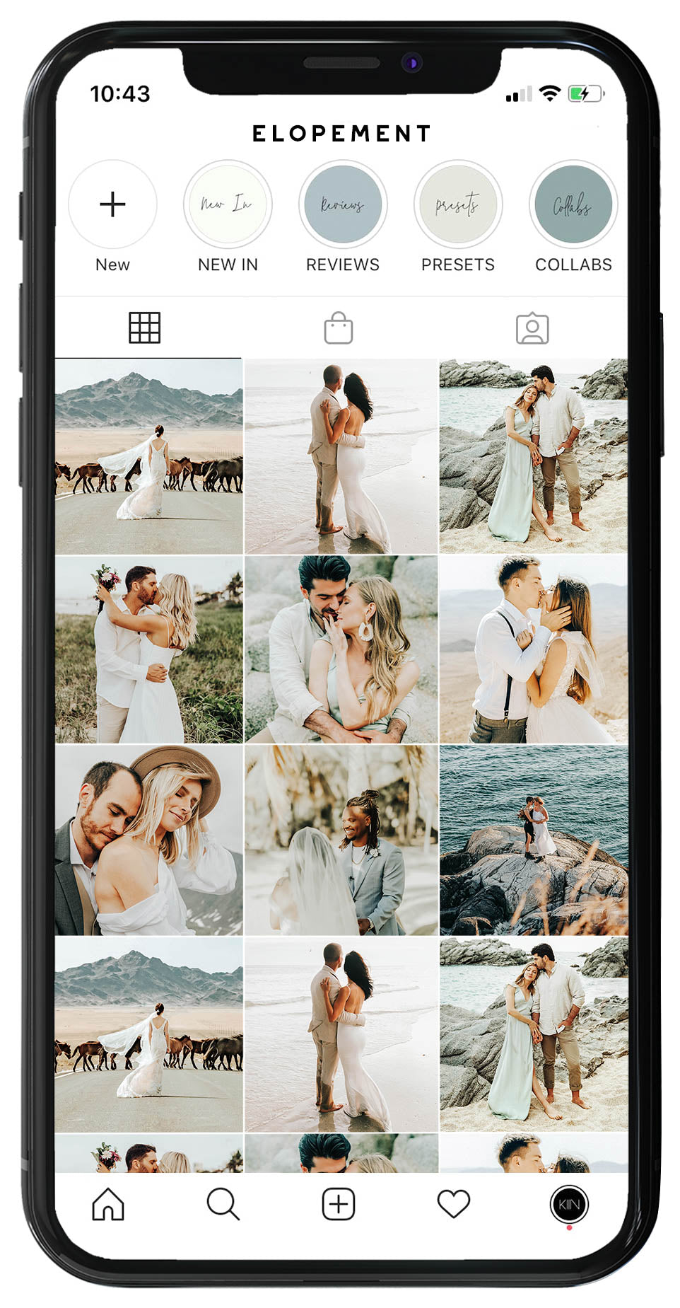 10 ELOPEMENT LIGHTROOM MOBILE PRESETS