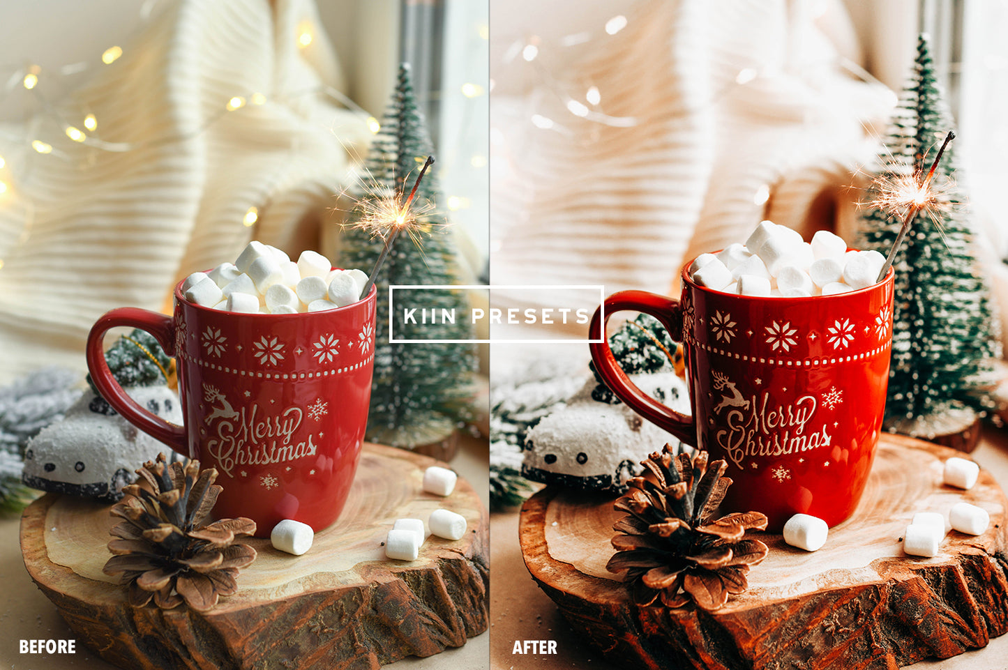 10 CHRISTMAS LIGHTROOM MOBILE & DESKTOP PRESETS