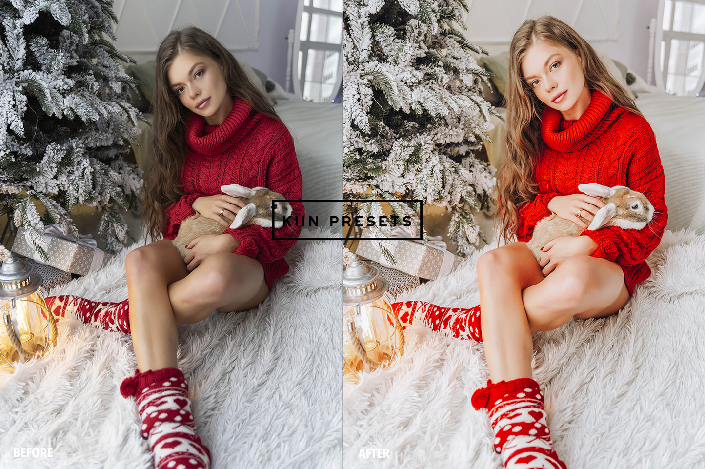 10 CHRISTMAS LIGHTROOM MOBILE & DESKTOP PRESETS