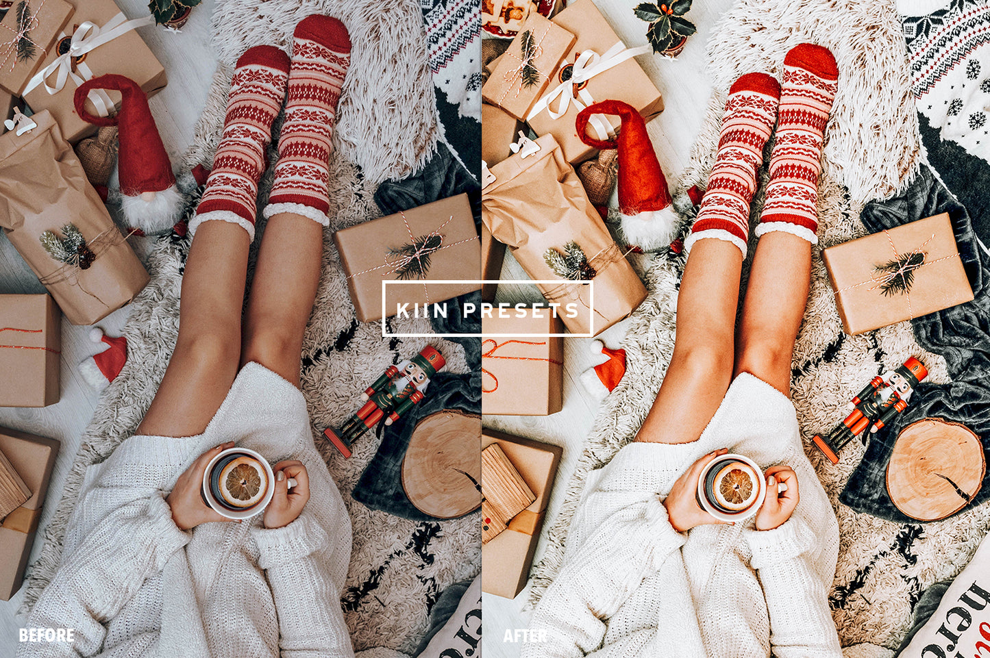 10 CHRISTMAS LIGHTROOM MOBILE & DESKTOP PRESETS