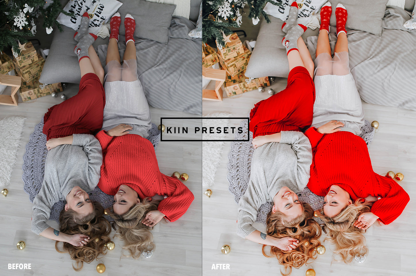 10 CHRISTMAS LIGHTROOM MOBILE & DESKTOP PRESETS