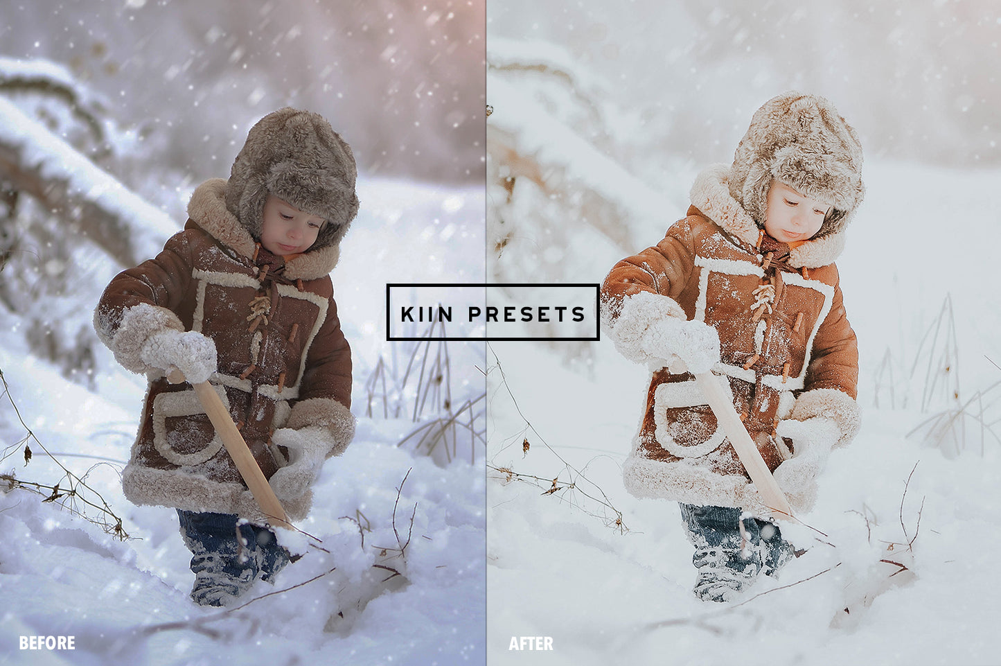 10 WHITE XMAS LIGHTROOM MOBILE & DESKTOP PRESETS