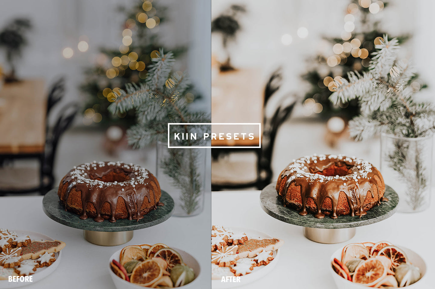10 MISTLETOE LIGHTROOM MOBILE PRESETS