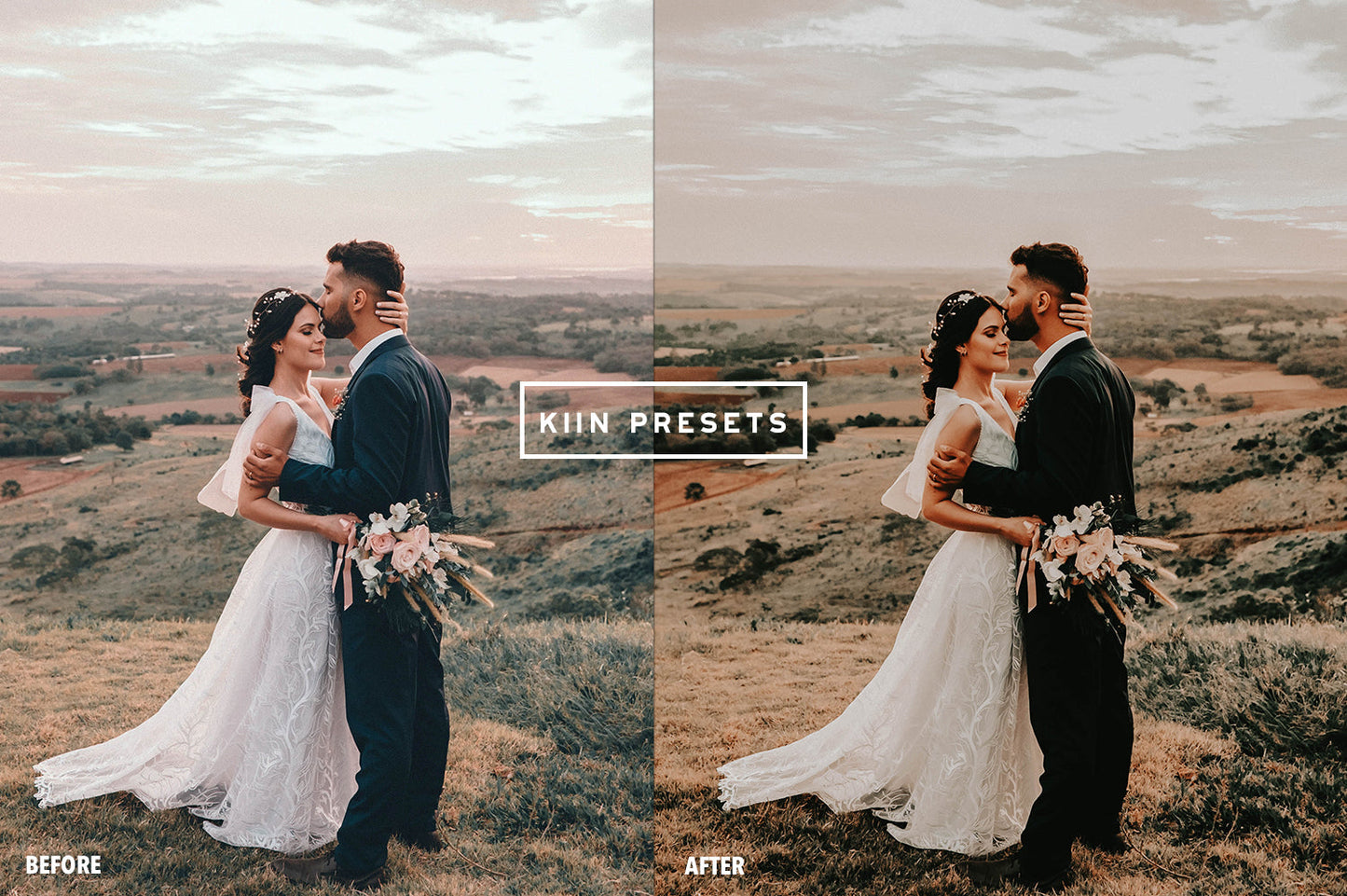 10 EARTHY WEDDING LIGHTROOM MOBILE PRESETS