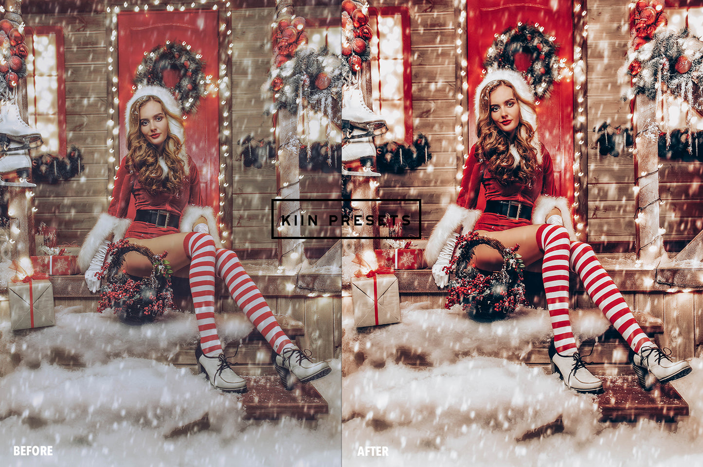 12 FESTIVE LIGHTROOM PRESETS