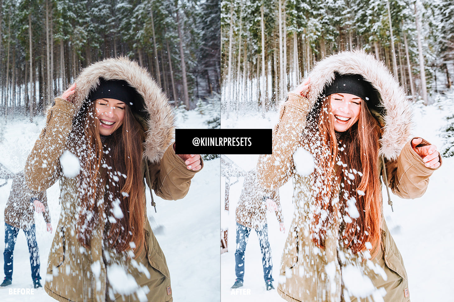12 WINTER WONDERLAND LIGHTROOM MOBILE & DESKTOP PRESETS