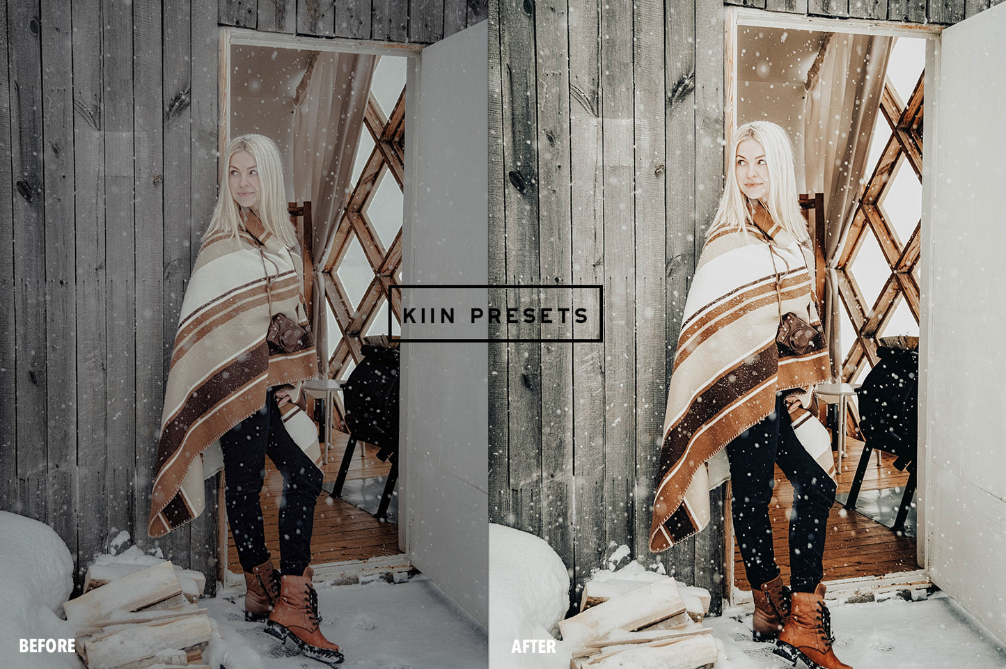 10 WHITE XMAS LIGHTROOM MOBILE & DESKTOP PRESETS