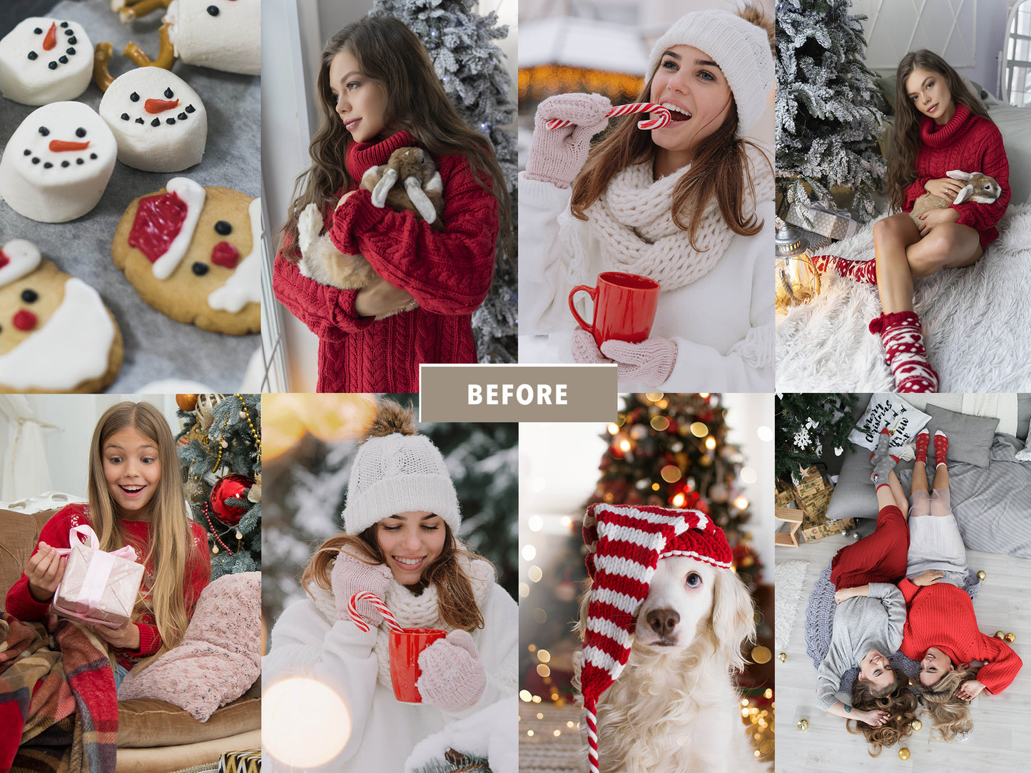 10 CHRISTMAS LIGHTROOM MOBILE & DESKTOP PRESETS
