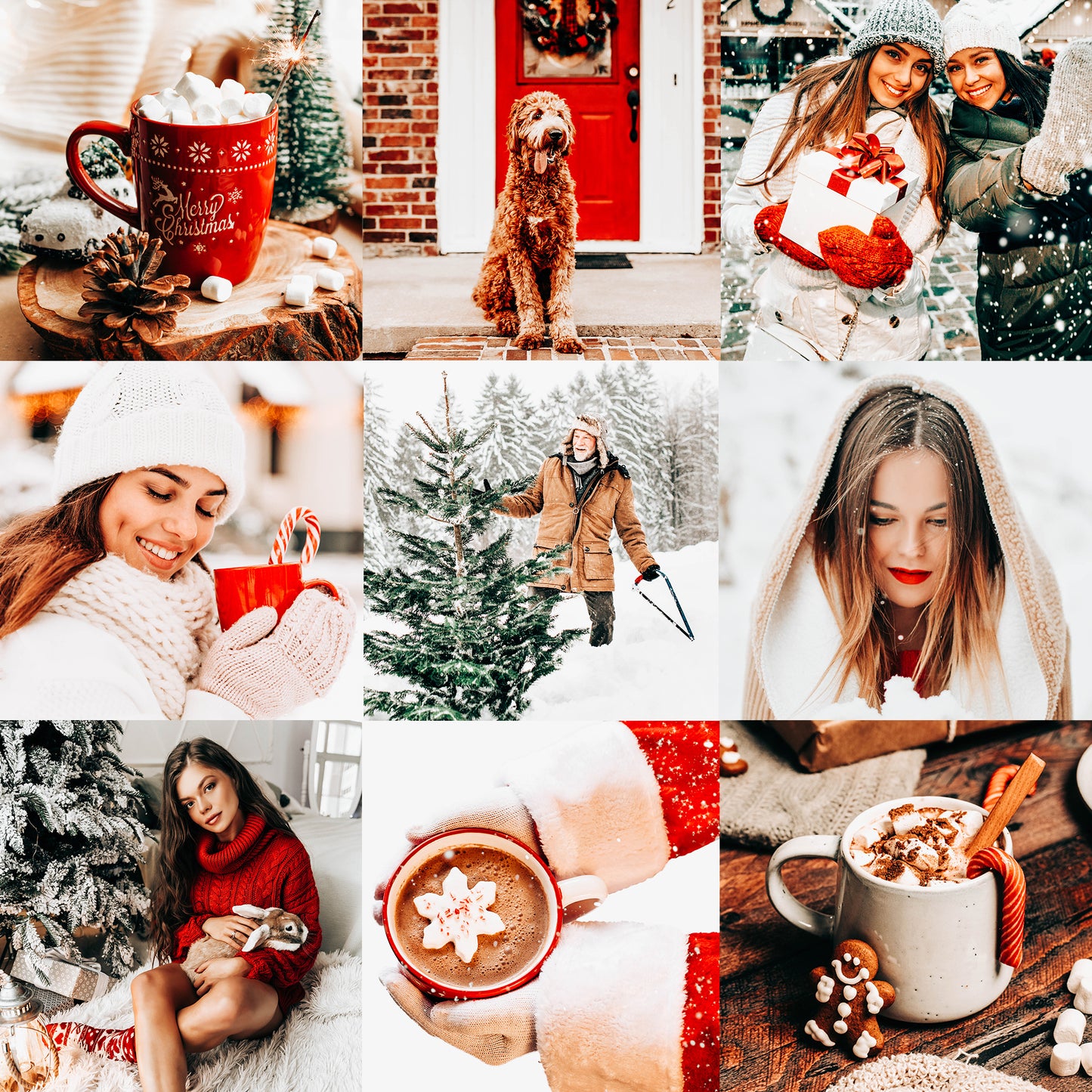 10 CHRISTMAS LIGHTROOM MOBILE & DESKTOP PRESETS