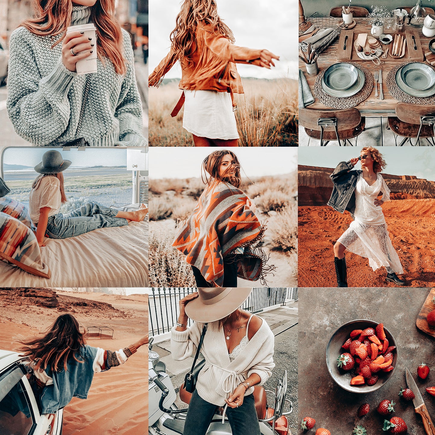 10 BOHO LIGHTROOM MOBILE & DESKTOP PRESETS
