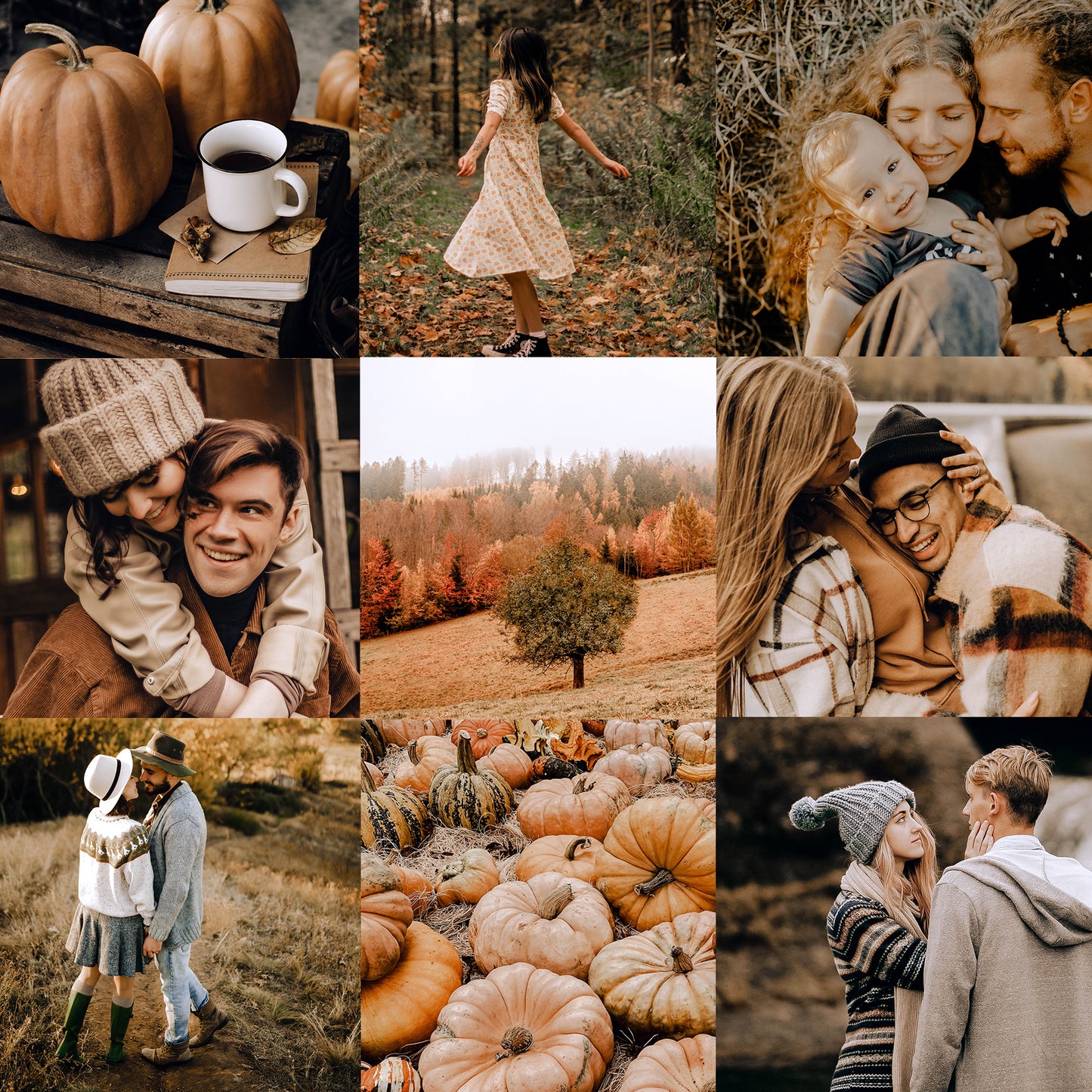10 OCTOBER LIGHTROOM MOBILE & DESKTOP PRESETS