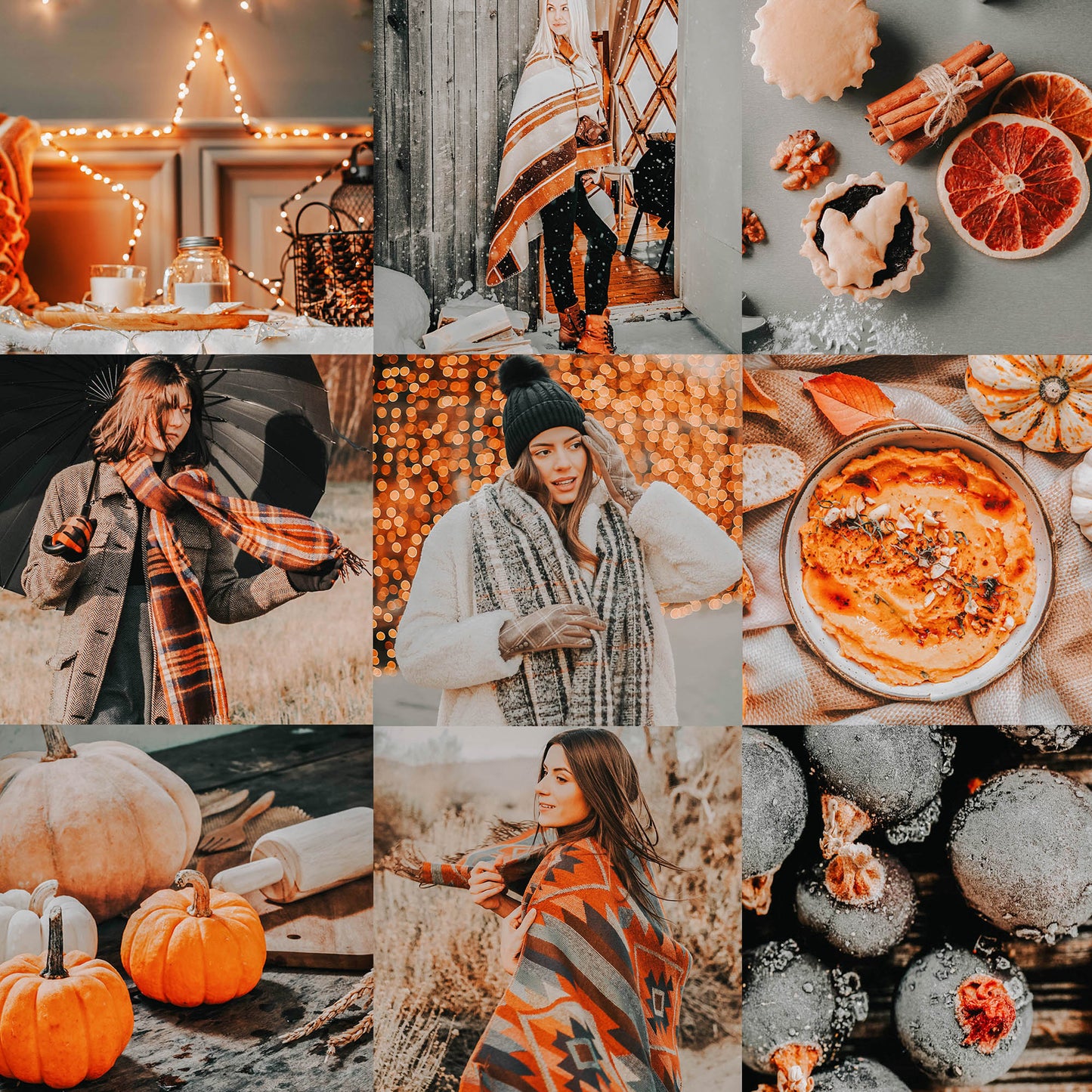 12 AUTUMN LIGHTROOM MOBILE & DESKTOP PRESETS