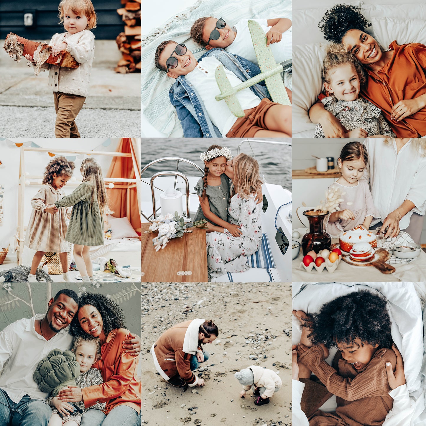 10 FAMILY LIGHTROOM MOBILE & DESKTOP PRESETS