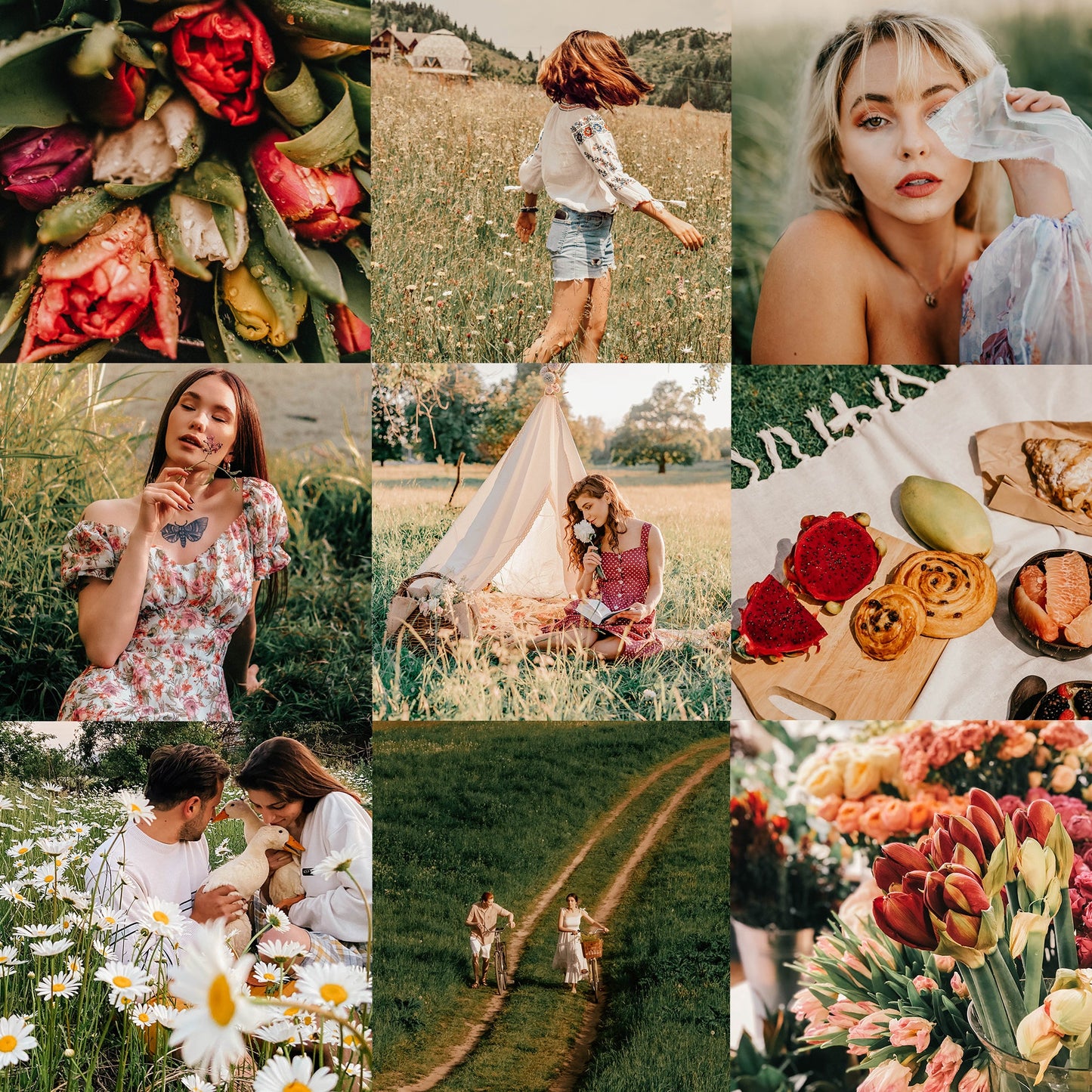 10 ENGLISH GARDEN LIGHTROOM MOBILE PRESETS