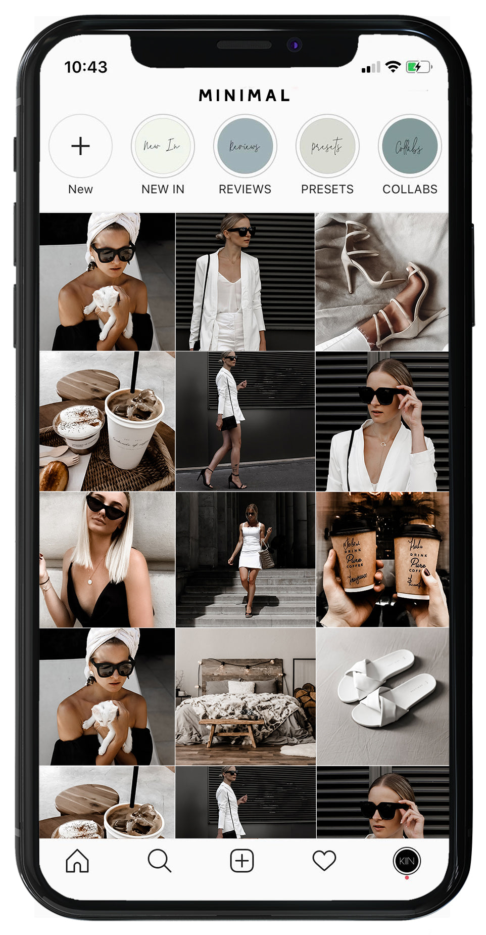 15 MINIMAL BLOGGER LIGHTROOM MOBILE PRESETS