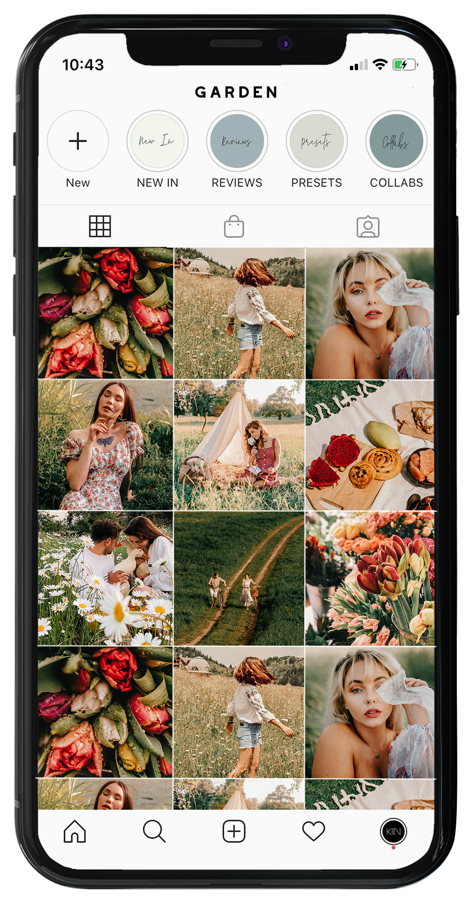 10 ENGLISH GARDEN LIGHTROOM MOBILE PRESETS