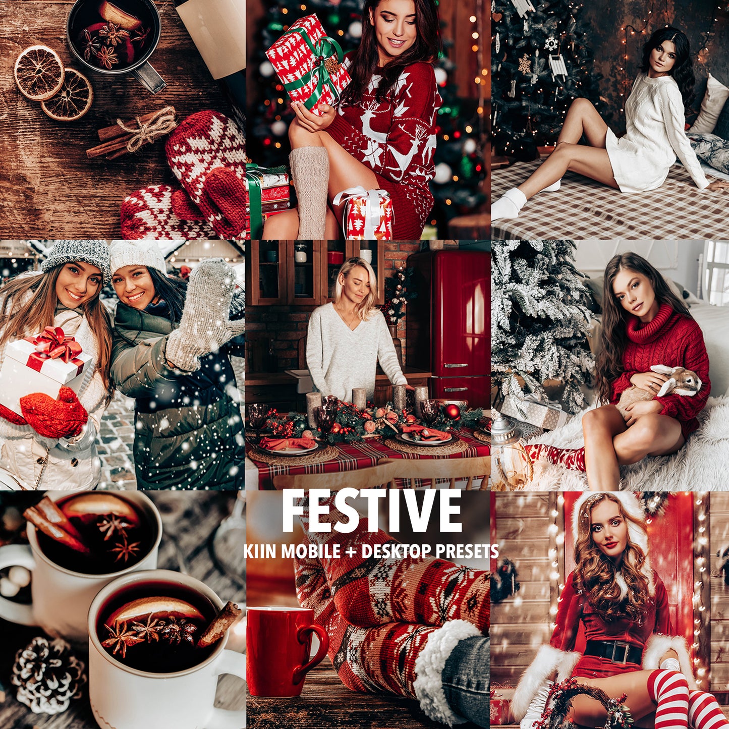 12 FESTIVE LIGHTROOM PRESETS