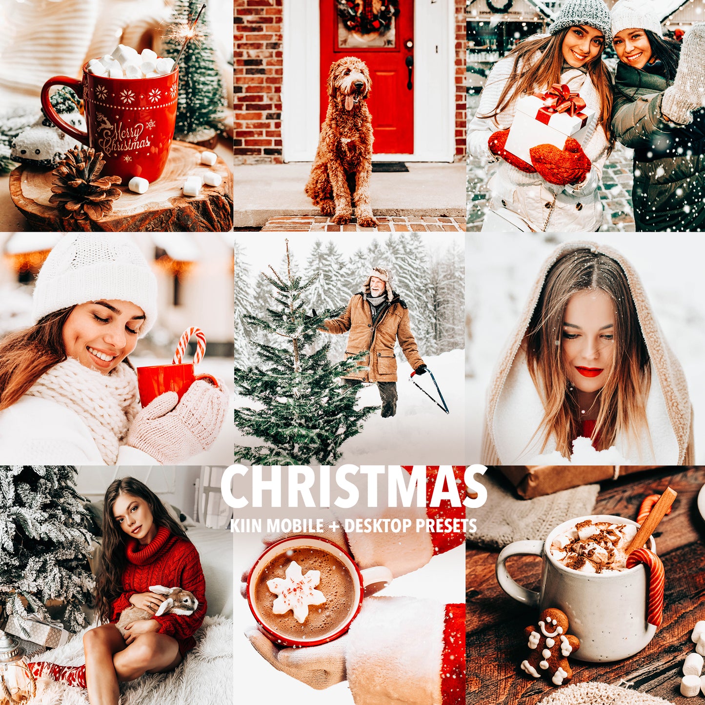 10 CHRISTMAS LIGHTROOM MOBILE & DESKTOP PRESETS