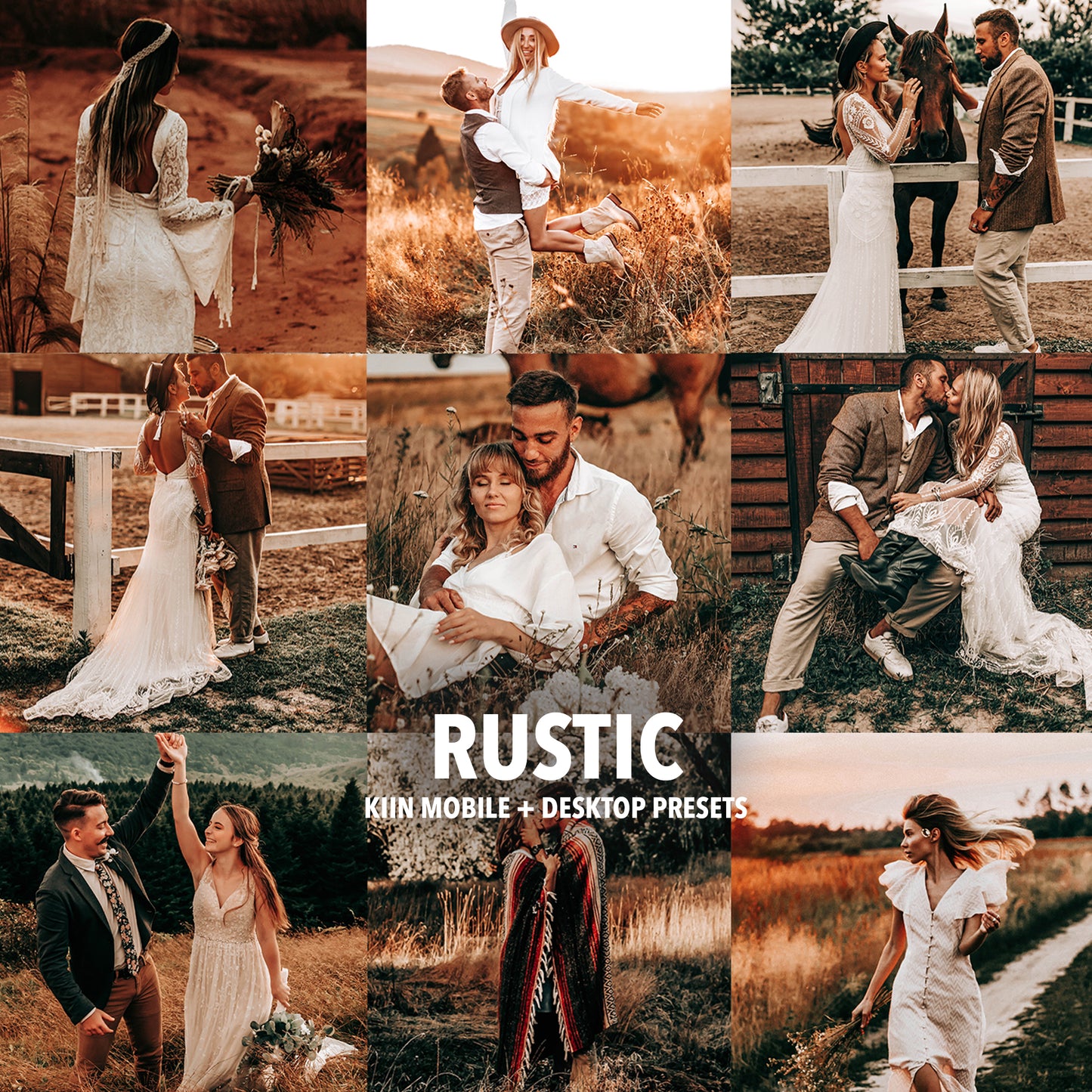 15 RUSTIC BOHO LIGHTROOM PRESETS