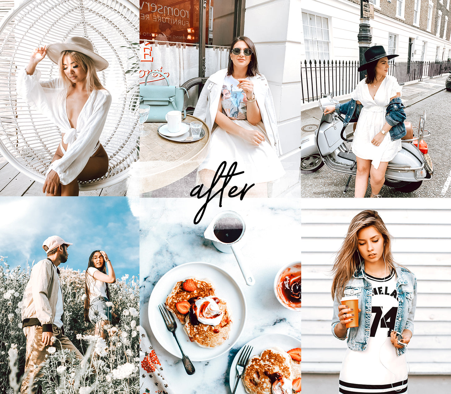 10 AIRY & BRIGHT LIGHTROOM MOBILE & DESKTOP PRESETS