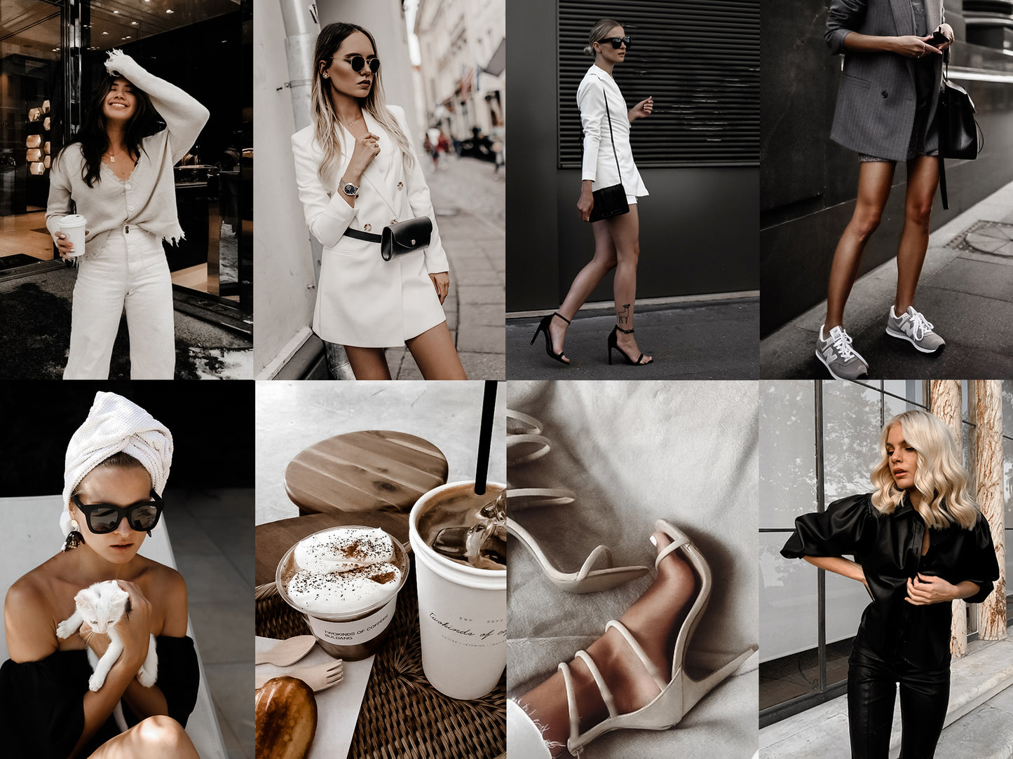 7 MINIMAL BLOGGER LIGHTROOM MOBILE PRESETS - KIIN LIGHTROOM PRESETS