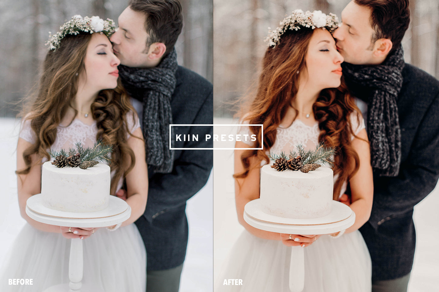 10 WINTER WEDDING LIGHTROOM MOBILE & DESKTOP PRESETS