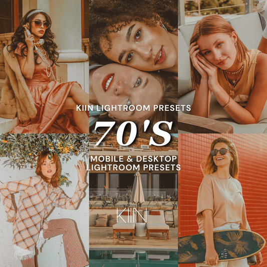 15 70'S LIGHTROOM MOBILE & DESKTOP PRESETS