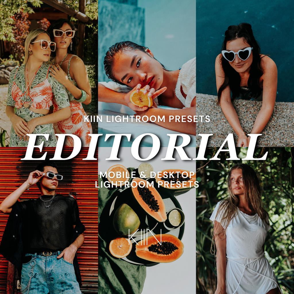 10 EDITORIAL LIGHTROOM MOBILE & DESKTOP PRESETS