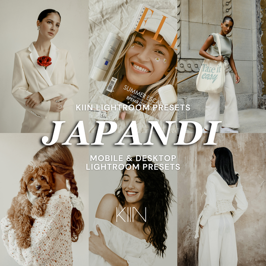 10 JAPANDI LIGHTROOM MOBILE & DESKTOP PRESETS