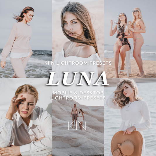 12 LUNA LIGHTROOM MOBILE & DESKTOP PRESETS