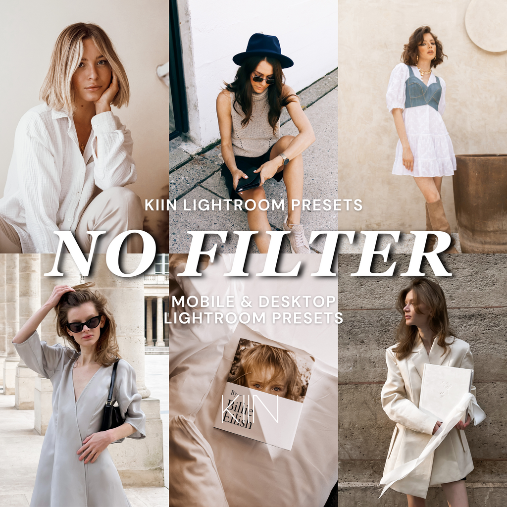 10 NO FILTER LIGHTROOM PRESETS