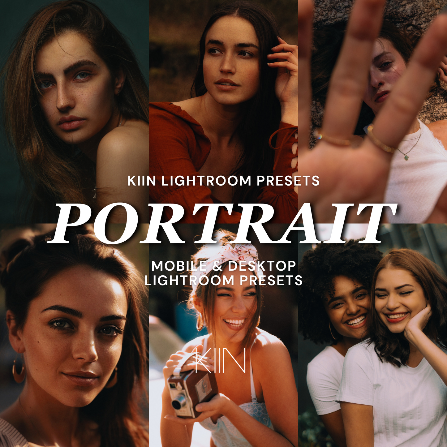 10 PORTRAIT LIGHTROOM MOBILE & DESKTOP PRESETS