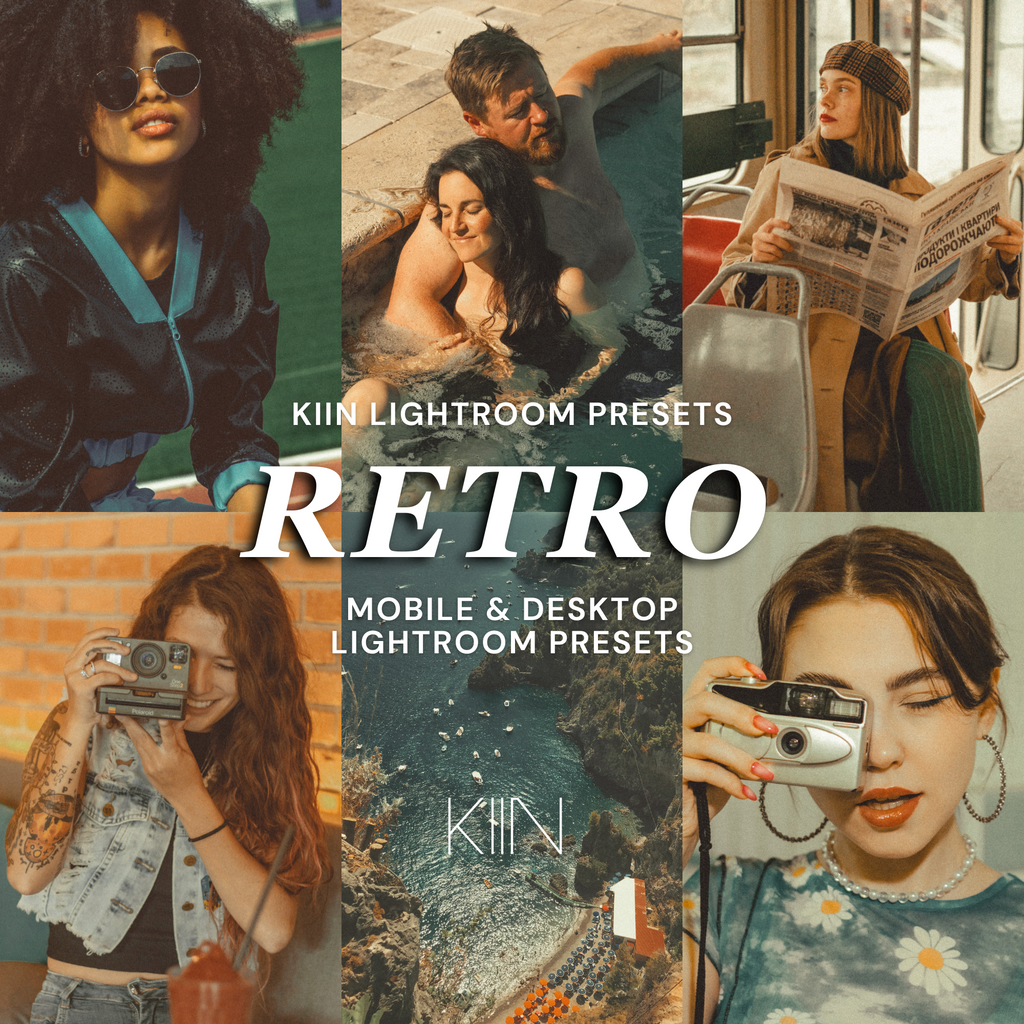 10 RETRO LIGHTROOM MOBILE & DESKTOP PRESETS