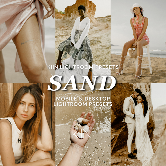 10 SAND LIGHTROOM MOBILE & DESKTOP PRESETS