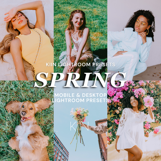 10 SPRING LIGHTROOM MOBILE & DESKTOP PRESETS