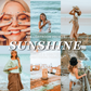 12 SUNSHINE LIGHTROOM MOBILE & DESKTOP PRESETS