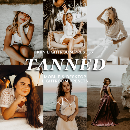 10 TANNED GLOWY SKIN LIGHTROOM PRESETS