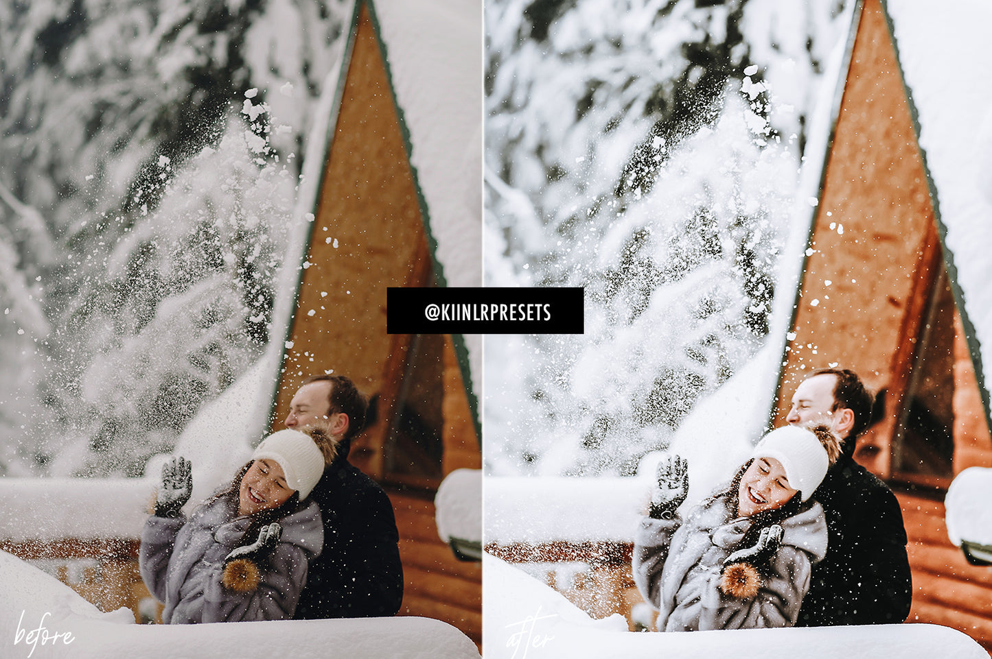 5 WINTER WONDERLAND LIGHTROOM MOBILE PRESETS - KIIN LIGHTROOM PRESETS