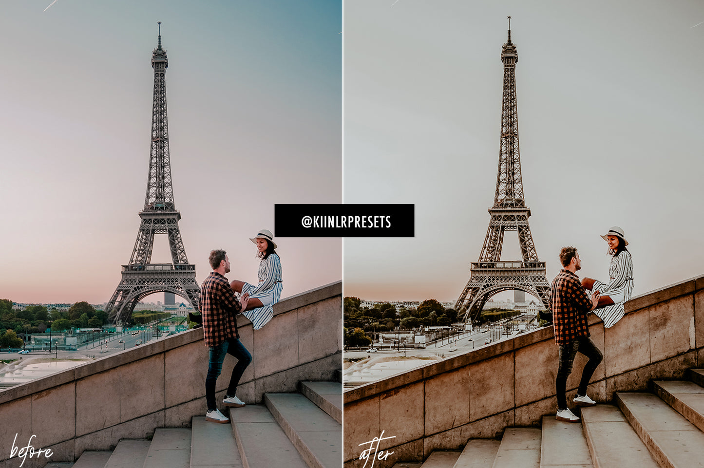 FALL IN PARIS LIGHTROOM MOBILE PRESETS - KIIN LIGHTROOM PRESETS