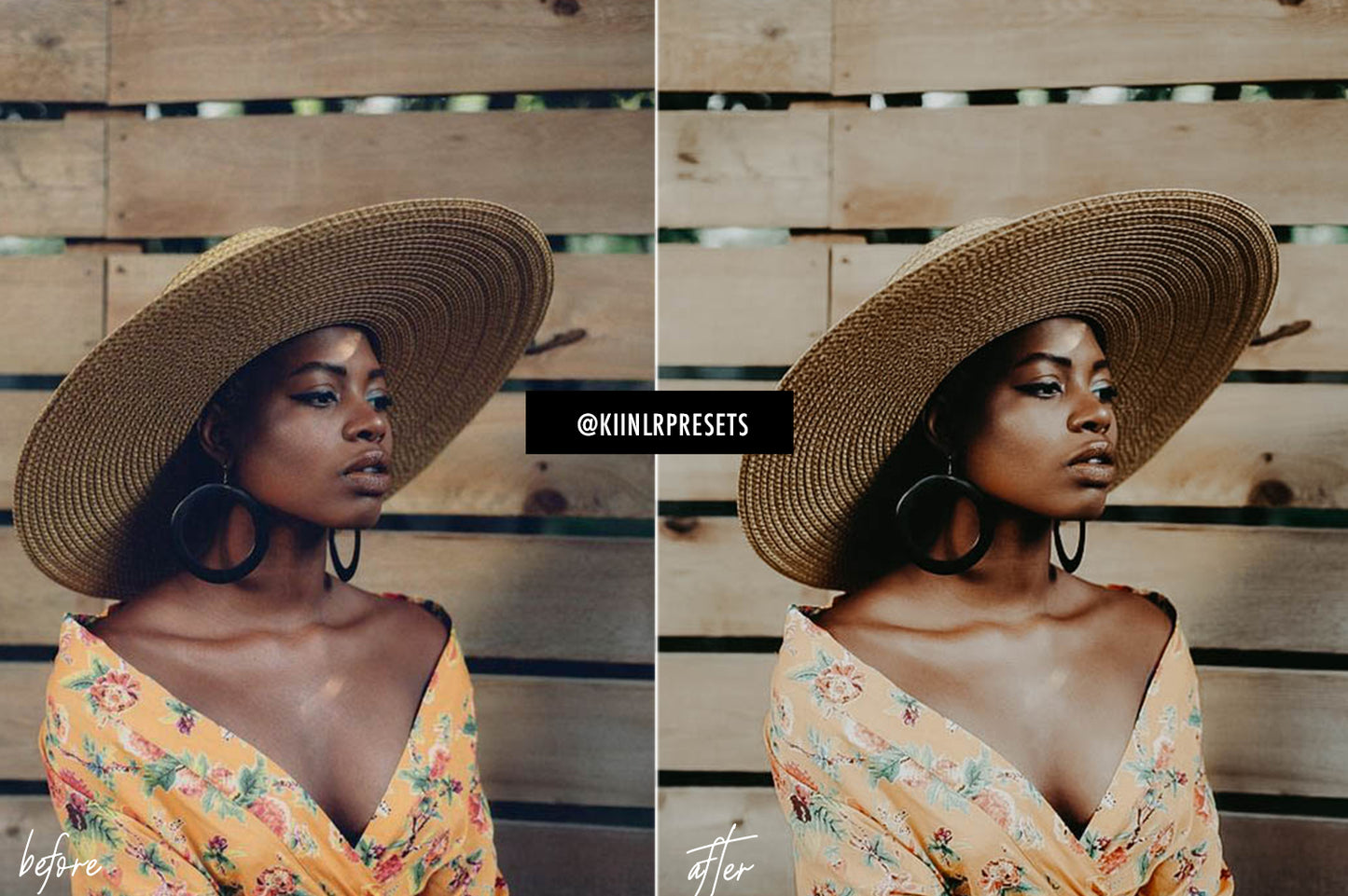 10 DARK SKIN LIGHTROOM PRESETS - KIIN LIGHTROOM PRESETS