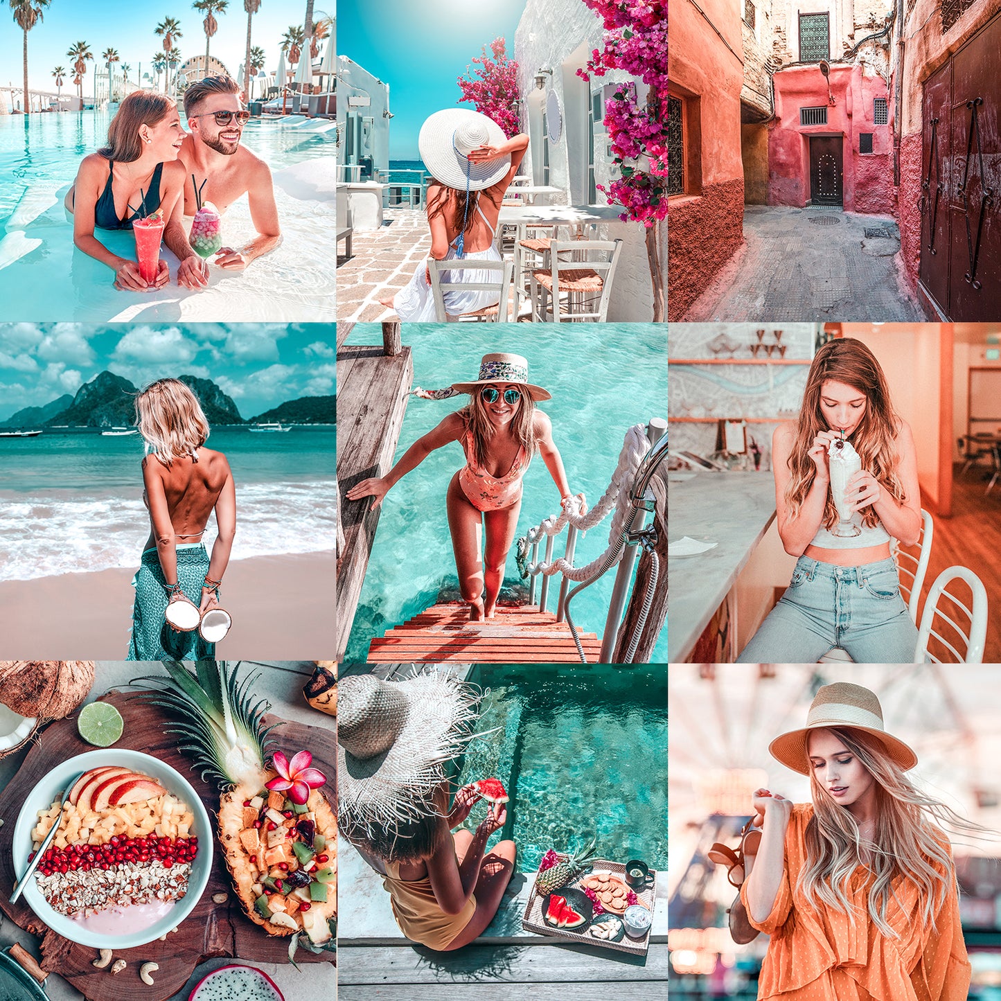 7 GLOBETROTTER LIGHTROOM MOBILE PRESETS - KIIN LIGHTROOM PRESETS