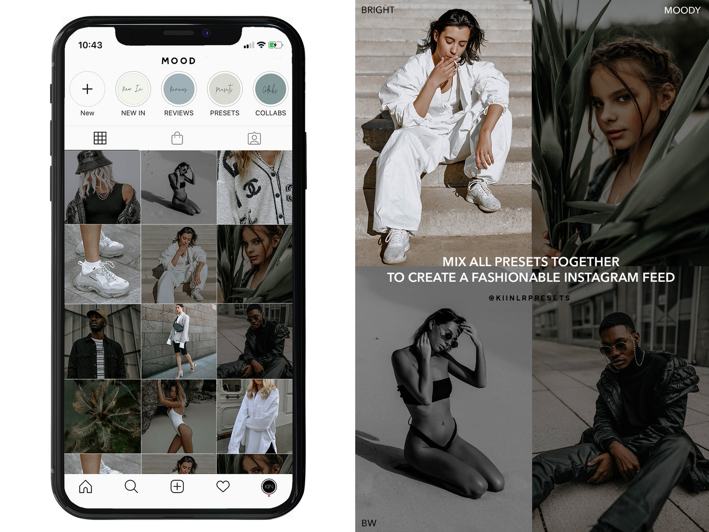 12 MOOD LIGHTROOM MOBILE & DESKTOP PRESETS