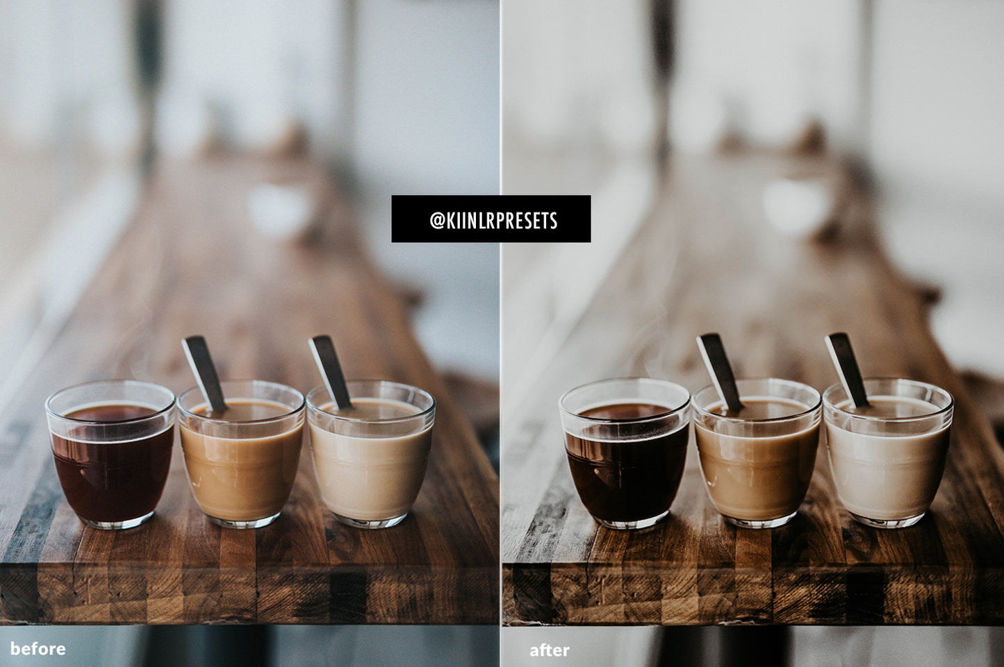 COFFEE TONED LIGHTROOM PRESETS - KIIN LIGHTROOM PRESETS