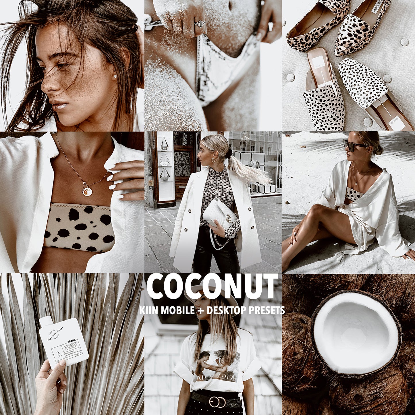 10 COCONUT LIGHTROOM MOBILE & DESKTOP PRESETS