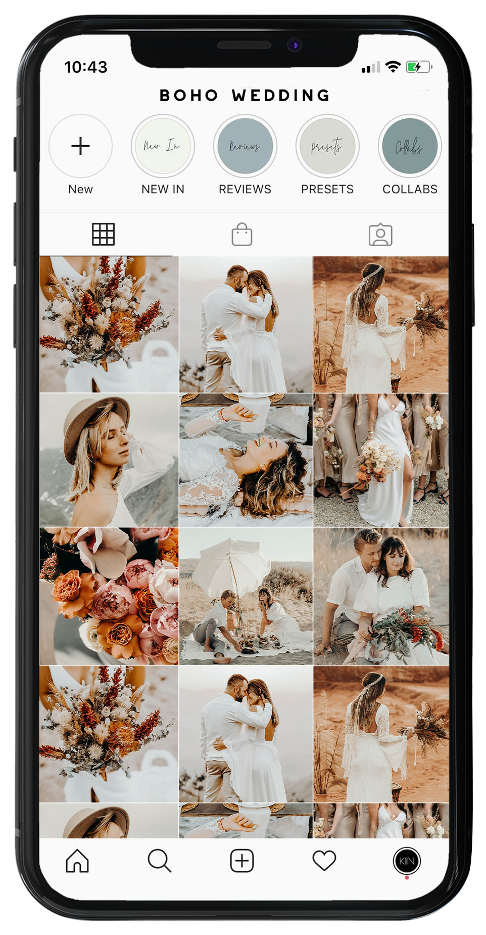 10 BOHO WEDDING LIGHTROOM MOBILE PRESETS